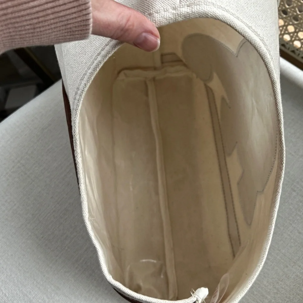 3 Sprouts Walrus Cotton Canvas Nursery Storage Caddy Bag‎